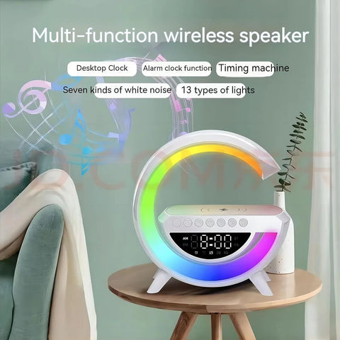 Led Wireless Charger Speaker